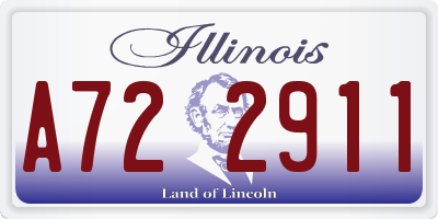 IL license plate A722911