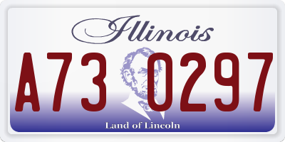 IL license plate A730297