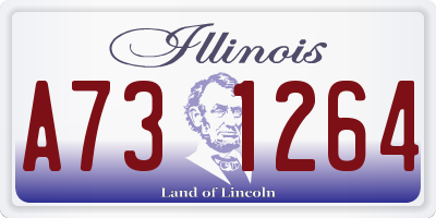 IL license plate A731264