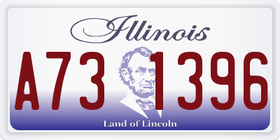 IL license plate A731396