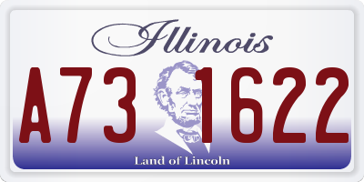 IL license plate A731622