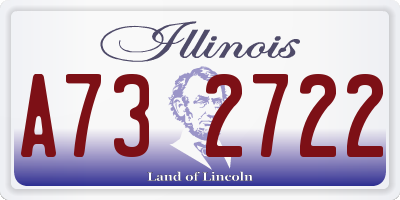 IL license plate A732722