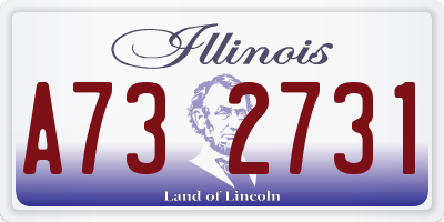 IL license plate A732731