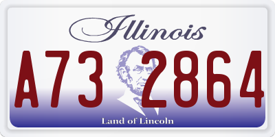IL license plate A732864