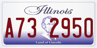 IL license plate A732950