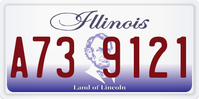IL license plate A739121
