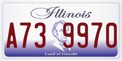 IL license plate A739970
