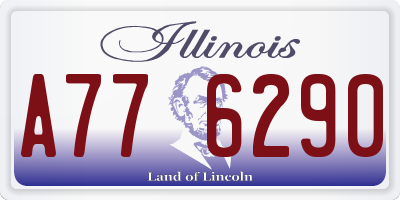 IL license plate A776290