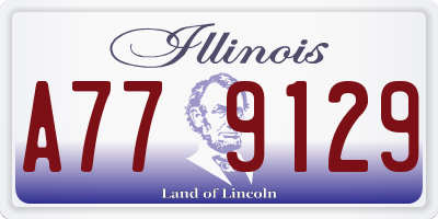 IL license plate A779129