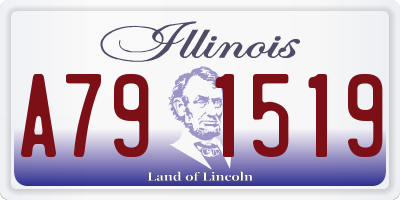 IL license plate A791519