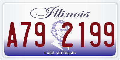 IL license plate A792199