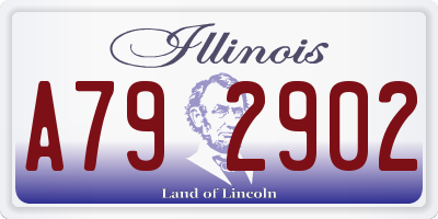 IL license plate A792902