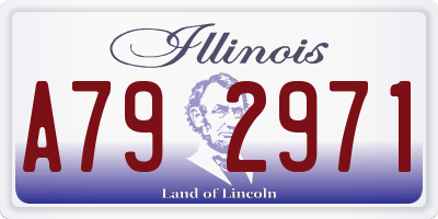 IL license plate A792971