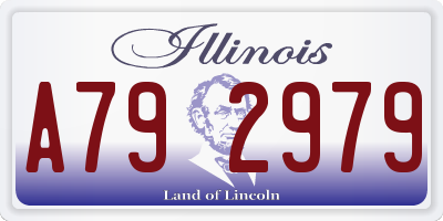 IL license plate A792979