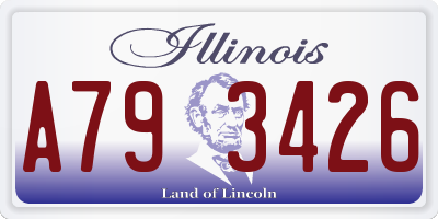 IL license plate A793426