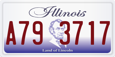 IL license plate A793717