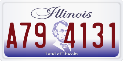 IL license plate A794131
