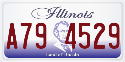 IL license plate A794529
