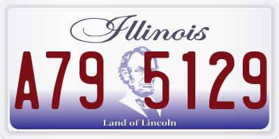IL license plate A795129
