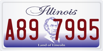 IL license plate A897995