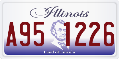 IL license plate A951226