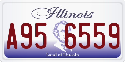 IL license plate A956559