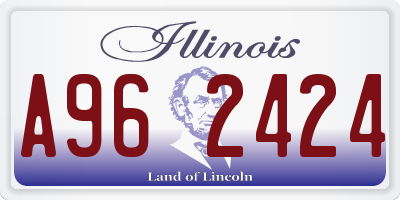 IL license plate A962424