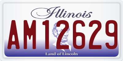 IL license plate AM12629