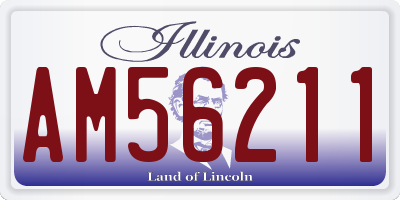 IL license plate AM56211