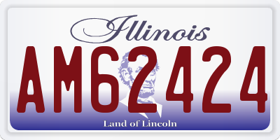 IL license plate AM62424