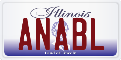 IL license plate ANABL