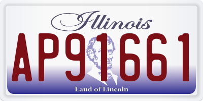 IL license plate AP91661