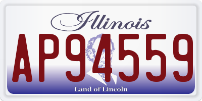 IL license plate AP94559