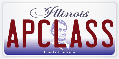 IL license plate APCLASS