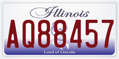 IL license plate AQ88457