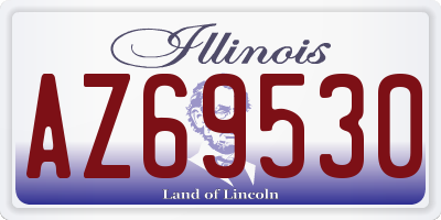 IL license plate AZ69530