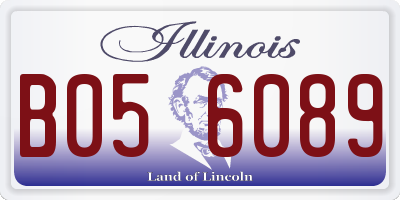 IL license plate B056089