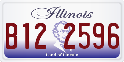 IL license plate B122596