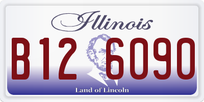 IL license plate B126090