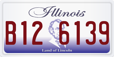 IL license plate B126139