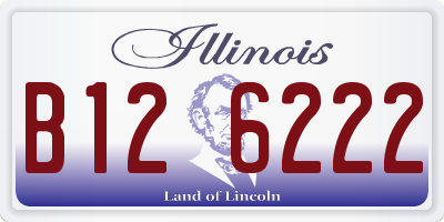 IL license plate B126222