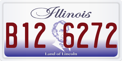 IL license plate B126272