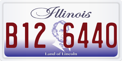 IL license plate B126440