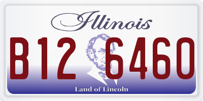 IL license plate B126460