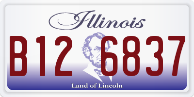 IL license plate B126837