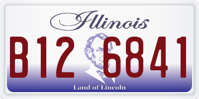 IL license plate B126841