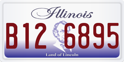 IL license plate B126895