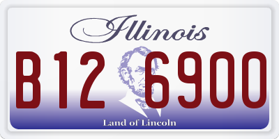 IL license plate B126900