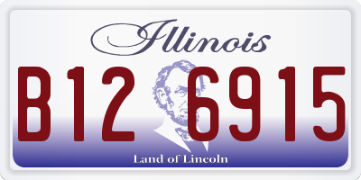 IL license plate B126915