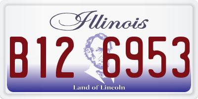 IL license plate B126953